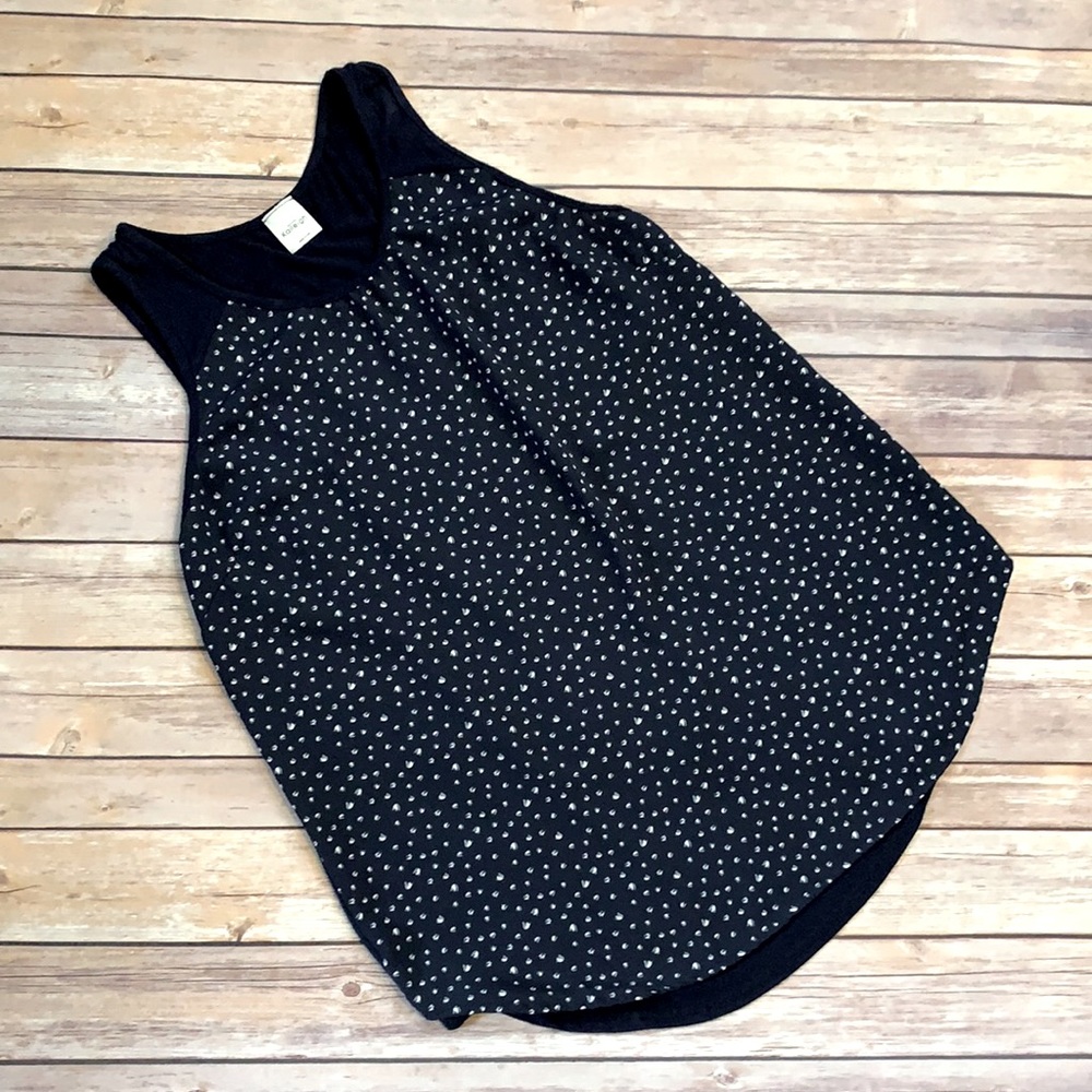 EUC Kaileigh Navy & White Tank